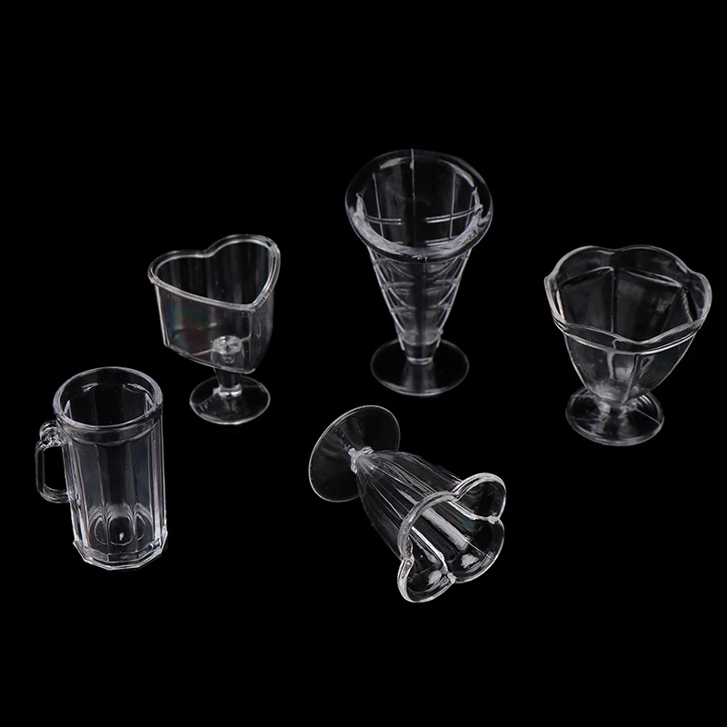 12 шт./компл. кукольный домик миниатюрная посуда чашка для напитков мороженого