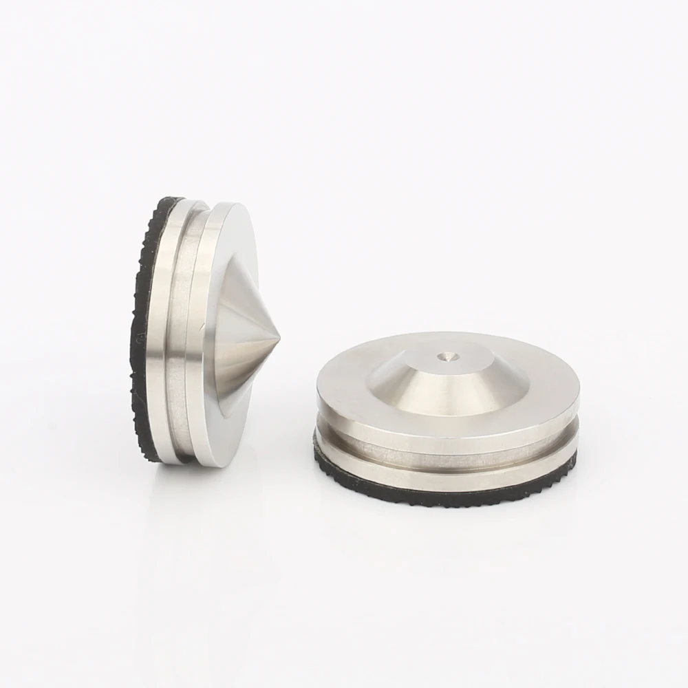 High Quality 4sets ISF0006 28mm Stainless Steel HiFi audio Speaker Isolation Spike Stand Feet Pads Base | Электроника