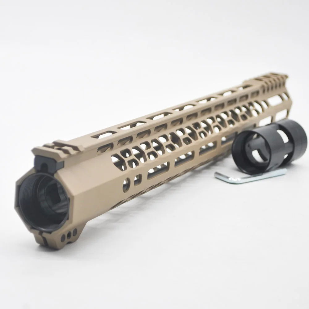 TriRock 15 дюймов M-lok ремешок для защиты зажим свободная плавающая система крепления