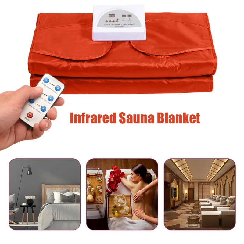 

Sauna Blanket Hand-reachable Design Digital Thermal Sauna Blankets Body Shaper Fat burning Used Weight Loss Fitness