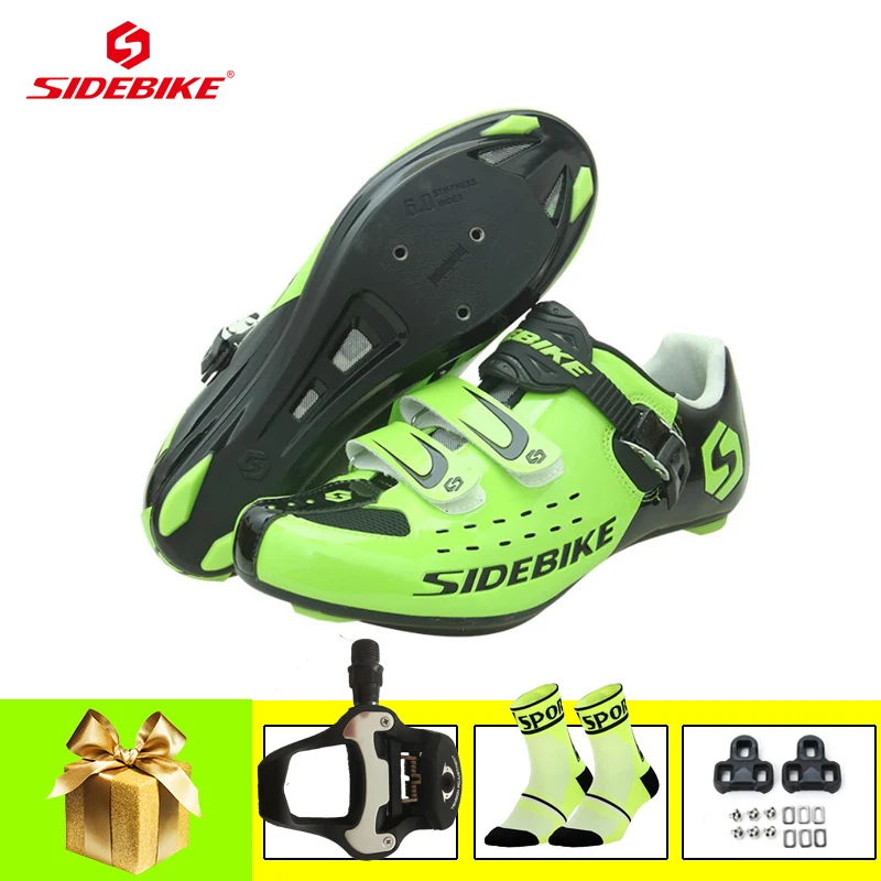Обувь для велоспорта SIDEBIKE Sapatilha Ciclismo обувь педали шоссейного велосипеда