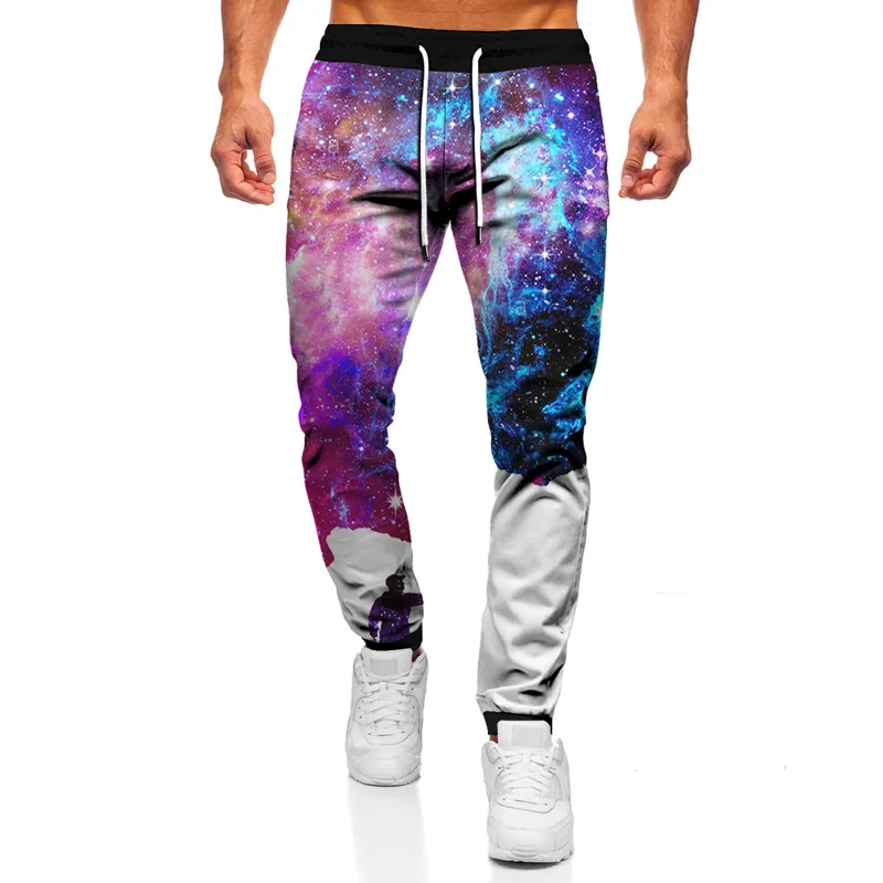 

3D Digital Printing Color Starry Sky Sports Pants Men/Women Casual Underwear Sweatpants Hip Hop Jogging Pants Trousers S-6XL