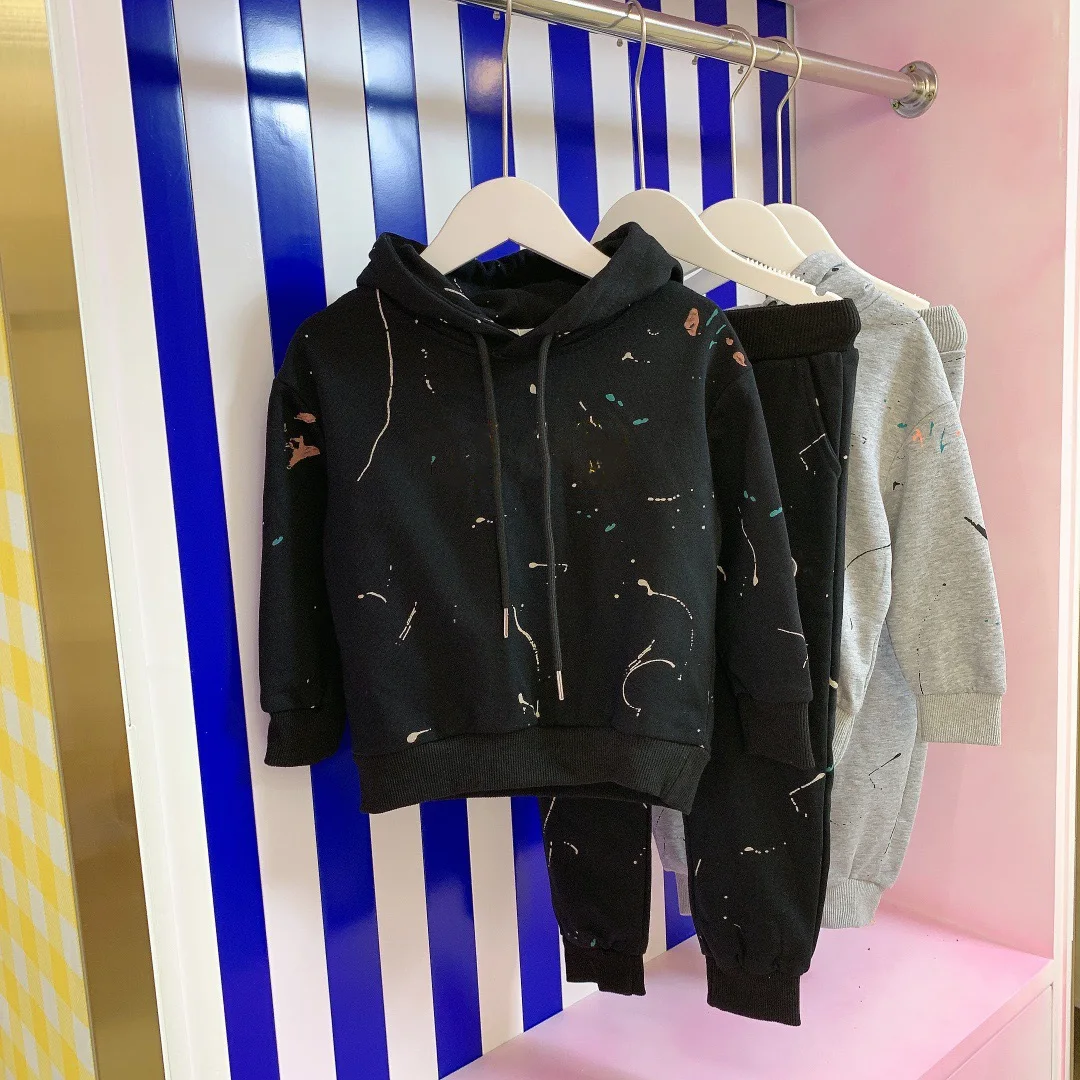 

Толстовка и штаны для мальчиков от 4 до 14 лет, на весну и осень