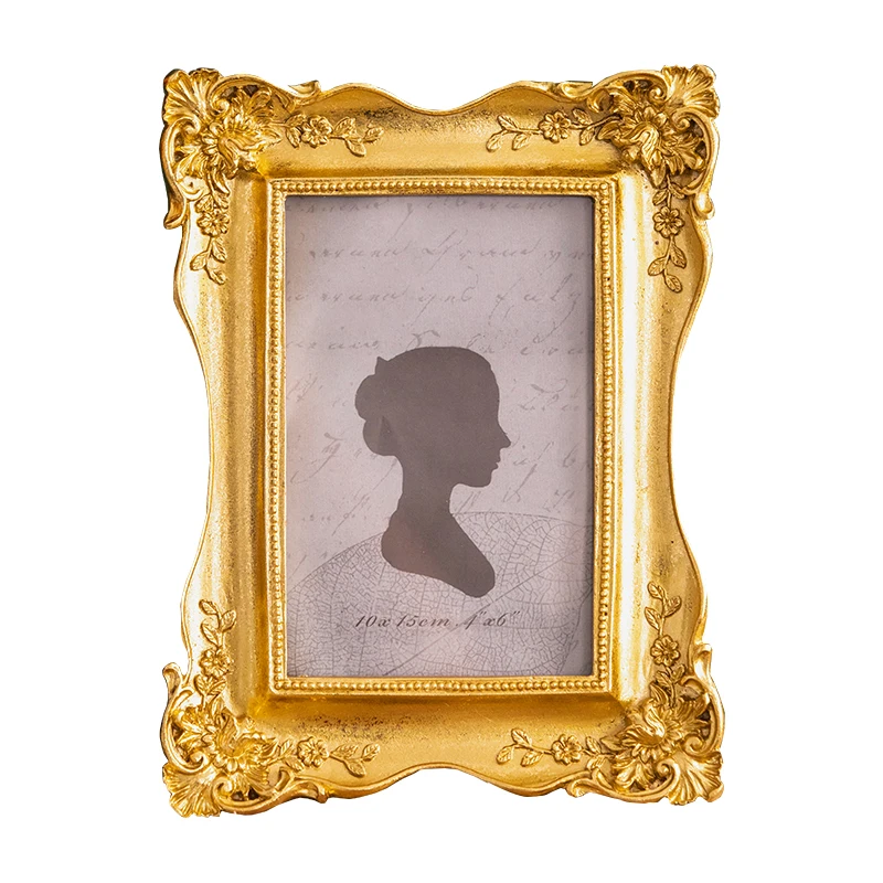 

European Style Retro Resin Photo Frame Creative Wall Photo Studio Home Jewelry Picture Frame