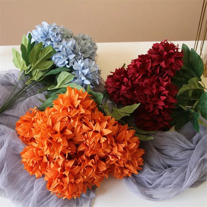 7 шт. поддельные Феникс коготь пион (10 стеблей/связка) 19 29 &quotмоделирование круглый