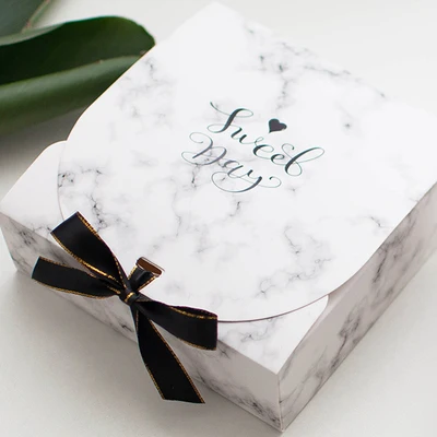 

Новинка креативная Подарочная коробка из серого мрамора для вечерние ринки бумажные коробки для детского душа для шоколада упаковка/свадебные коробки для конфет