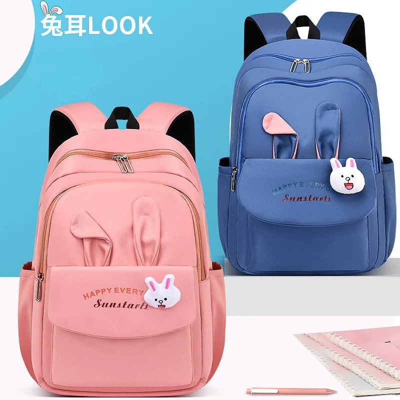 Рюкзак POOLOOS для девочек 6-12 лет, водонепроницаемый, фиолетовый, розовый