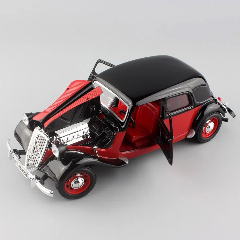 Миниатюрная модель автомобиля bburago classics в винтажном стиле citroen TA 15CV 1/24 тяга