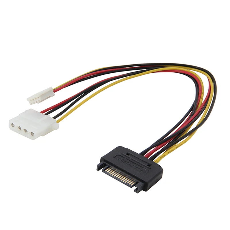SATA сплиттер питания кабель удлинитель адаптер Spliter Molex 4pin Малый 4 pin IDE разъем пол