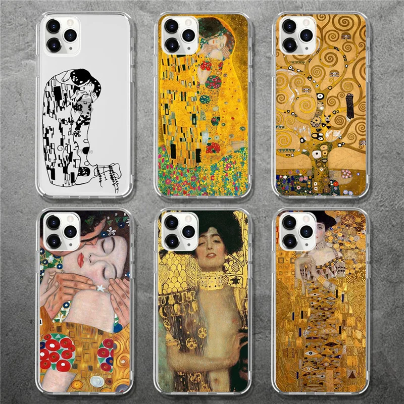 Роскошный чехол GTWIN с золотым масляным узором для телефона iPhone 11 Pro Max X XR XS 6 6s 7 8 Plus