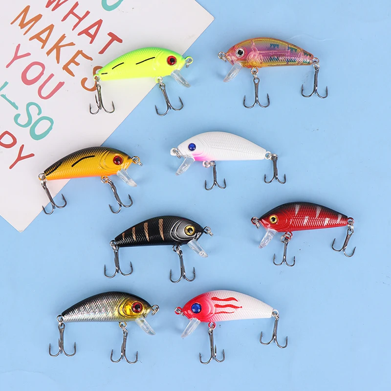 

Luya Bait Simulation Bait 5Cm/4.2G Hard Bait Freshwater Bait Fishing Tackle