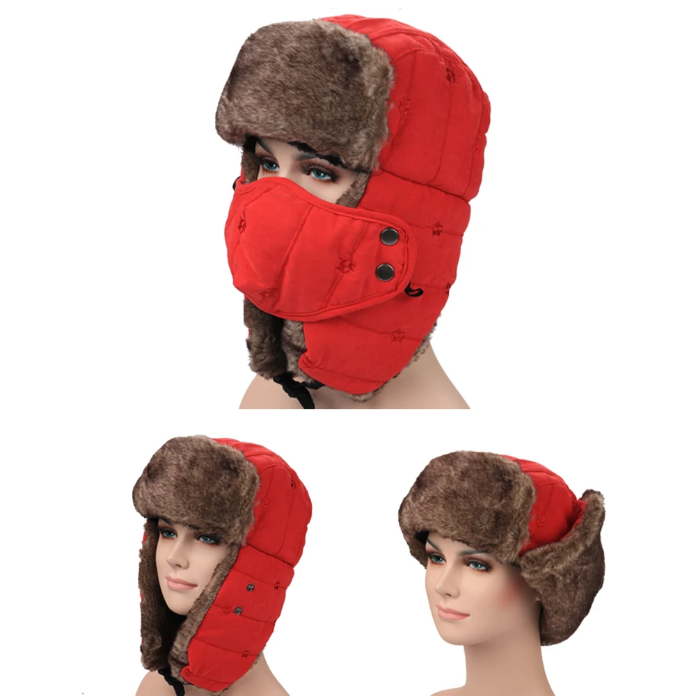 Зимняя шапка ветрозащитная для пеших прогулок охоты скалолазания катания на