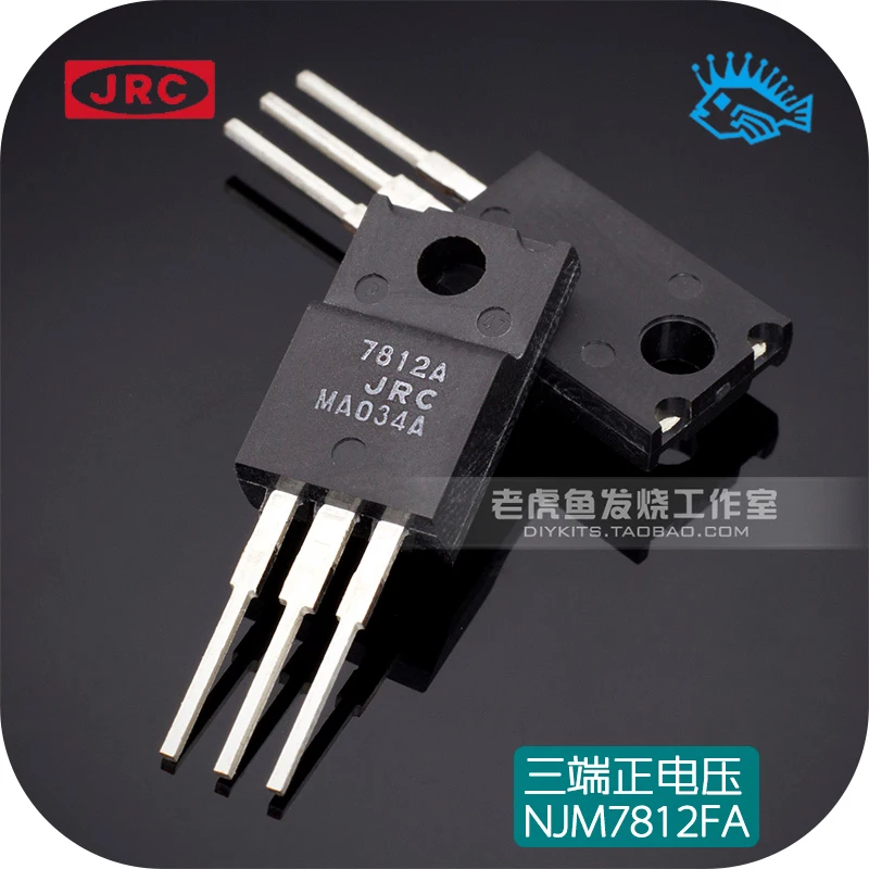 6 шт. JRC NJM7812FA LM7812Three терминал регулятор напряжения интегрированный чип