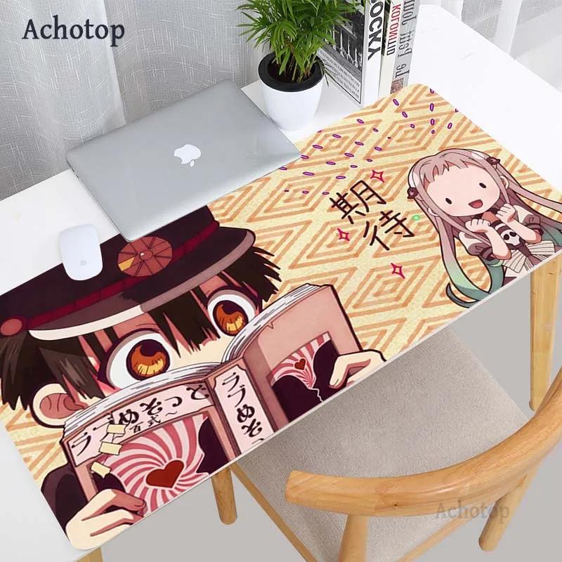 

Hanako Kun Computer Mouse Pad Gaming MousePad Large Mouse Pad Gamer XXL Mause Carpet PC Desk Mat Anime Keyboard Pad