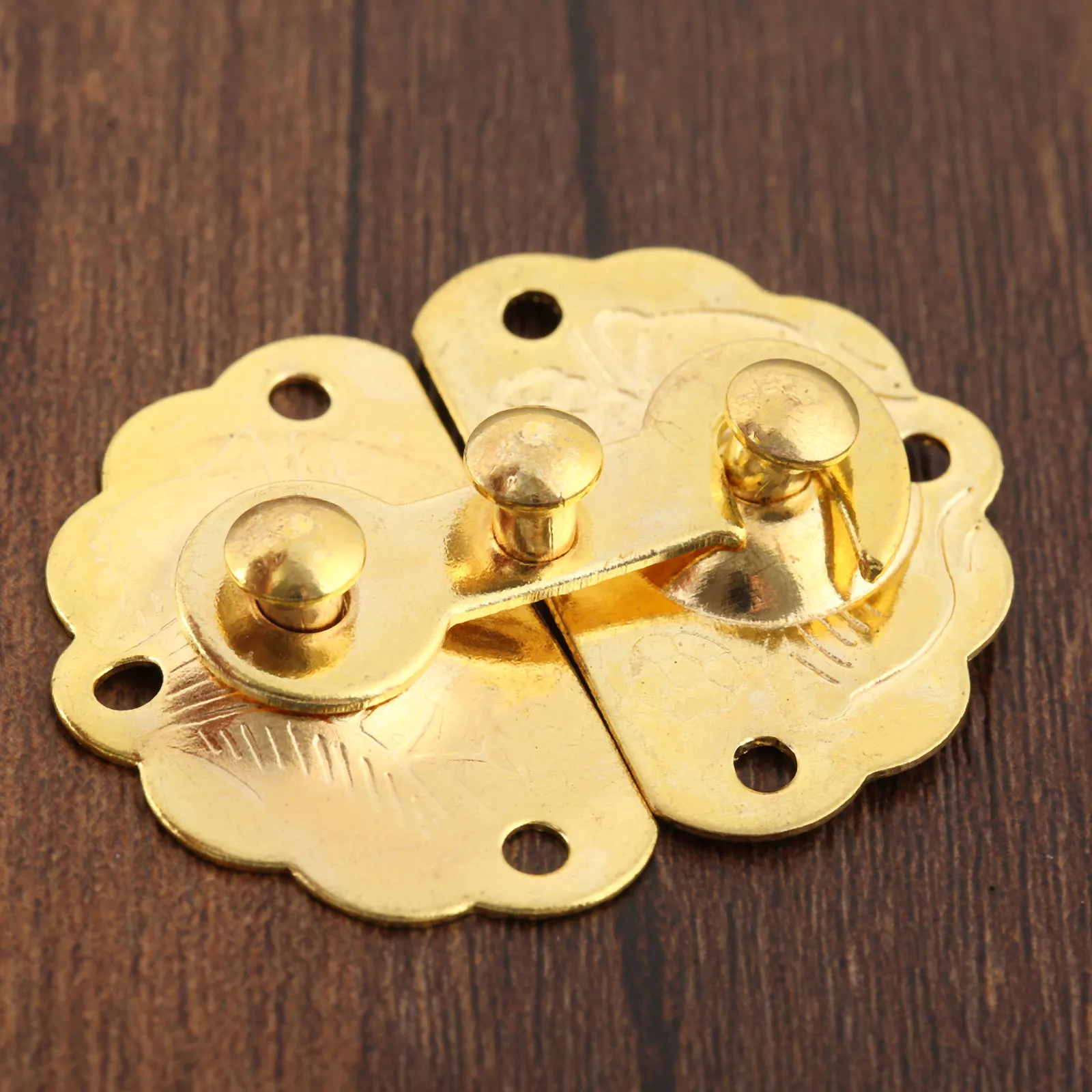 2 шт. золотистые железные защелки ловит 35*45 мм застежки пряжки небольшой замок для