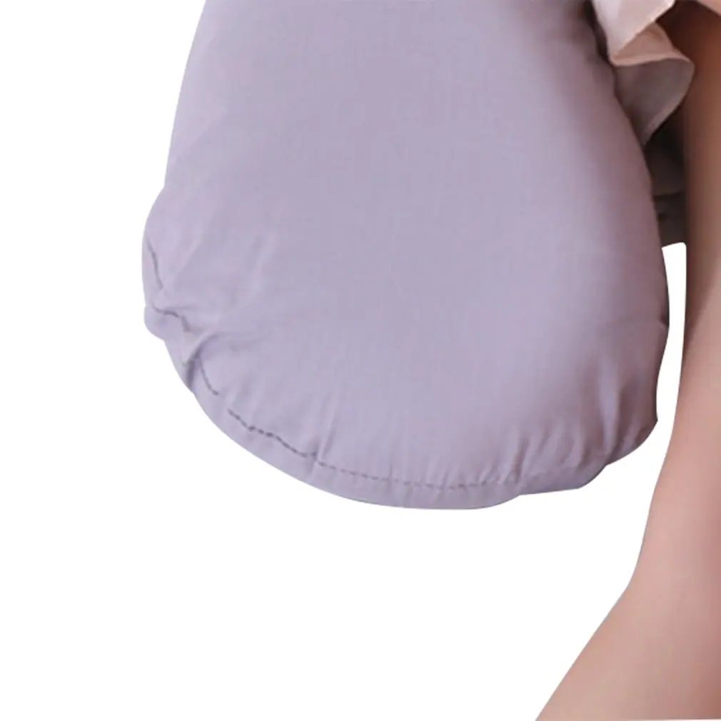 

U-Shaped Cotton Maternity Pillow Cushion Lumbar Pillow Multi-Functional Waist Side Sleeping Pillow Core Hug