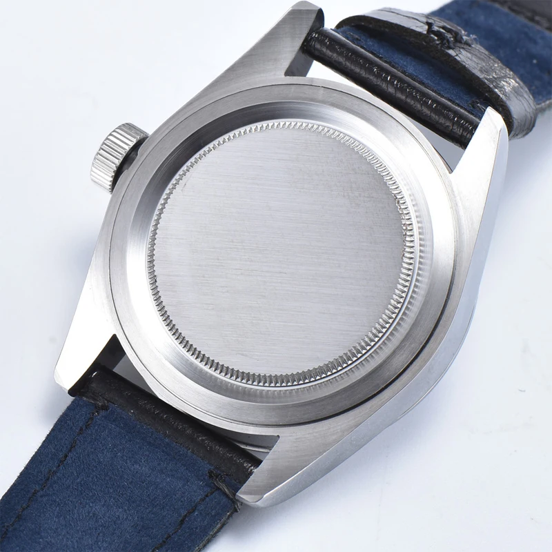 Часы мужские механические с кожаным ремешком 41 мм|Мужские часы| |