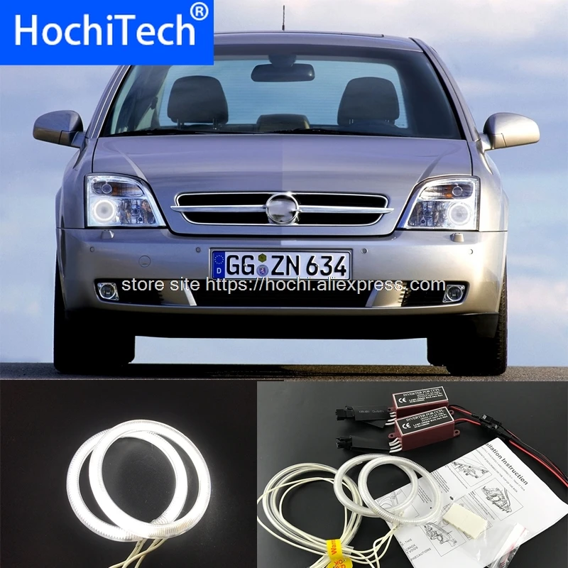HochiTech белый 6000K CCFL светильник для головы Halo Angel Demon Eyes Kit angel eyes Opel Vectra C 2002 2003