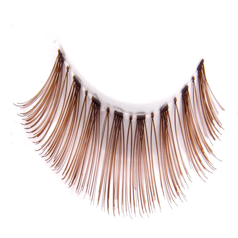 5 пар натуральные черные длинные разреженные пересекающиеся Накладные ресницы
