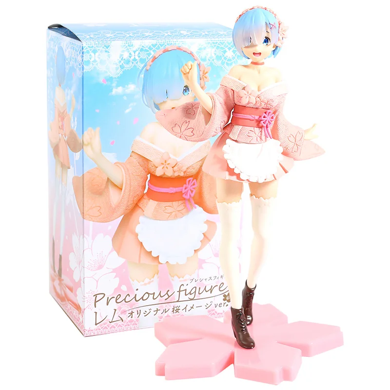 Re:Zero начальной жизни в другом мире Rem Sakura Image Ver. Драгоценная фигурка Коллекционная