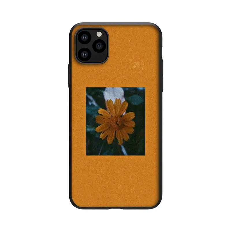 

Daisy Sunflower Rose Floral Phone Case For Black-Iphone 5s 6 6s 7 8 11 12 X Xs Xr Pro Plus Max Mini Fundas Cover