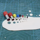 8 шт. мини глиняные Резы, отверстия для сережек, полые круглые инструменты для изготовления гончарных изделий, инструменты и принадлежности из полимерной глины, Приблизительно 1 мм-11 мм инструменты для лепки