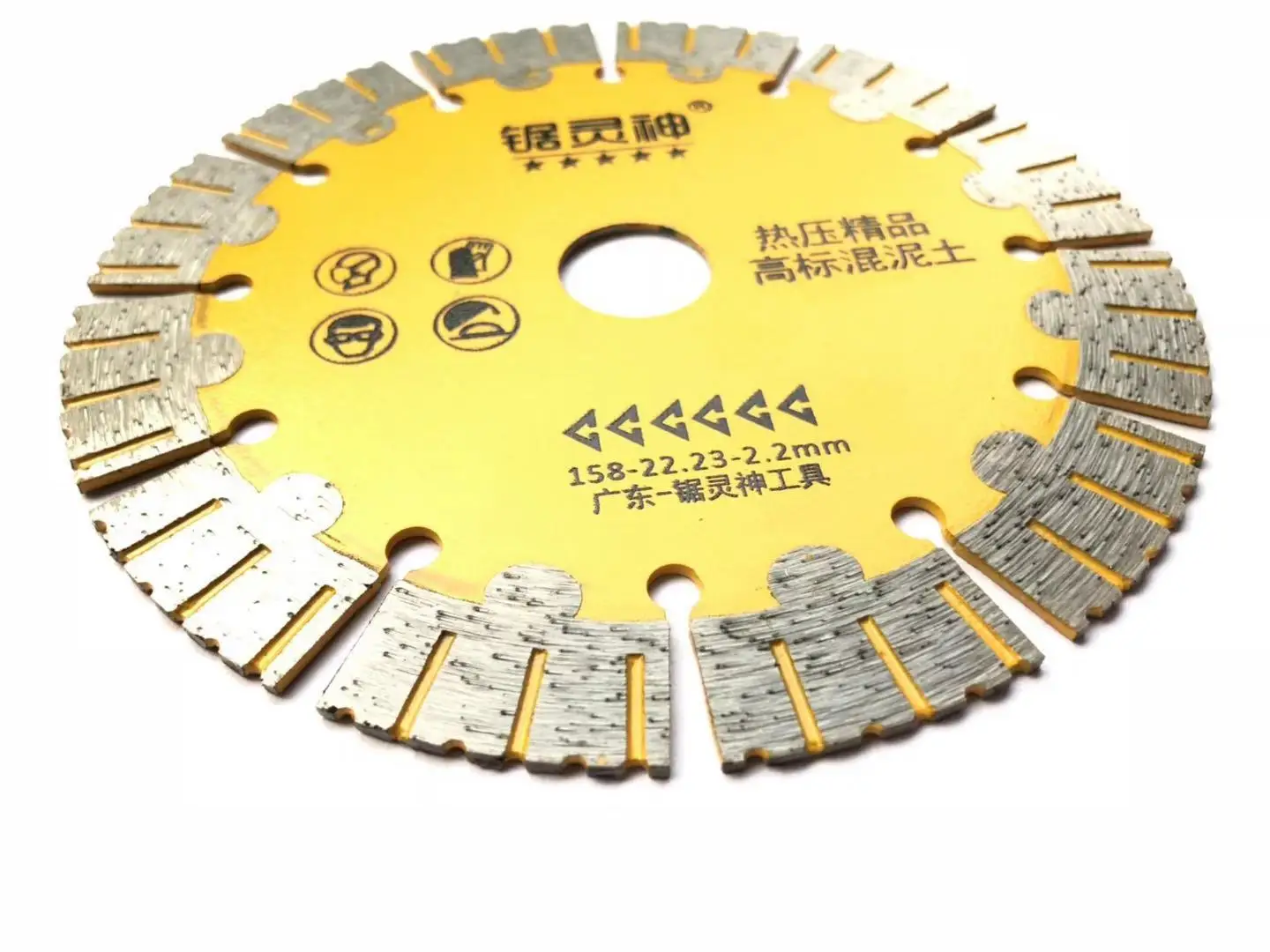 

Wall Slot Sharp and Wear-resistant 156/158/166 High Standard Concrete Grooved Diamond Saw Blade Grooved 190 Wall Groove