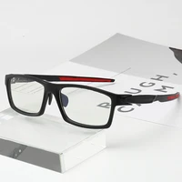 anti blue ray glasses frame 6601 men sport style eyeglasses photochromic spectacles with clear transparent lens myopia optical