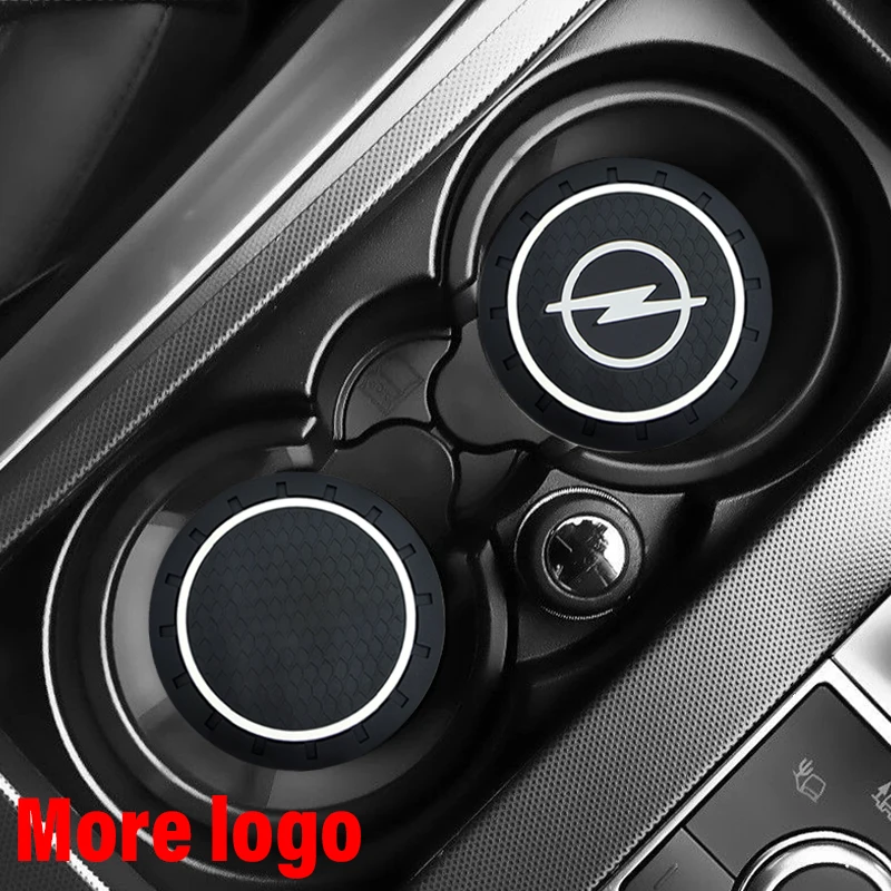 

1pcs Car Coaster Water Cup Bottle Holder Mat Anti-Slip Pad For Cadillac Escalade ATS BLS CTS CT4 CT5 CT6 EXT STS SLS SLR XLR XTS