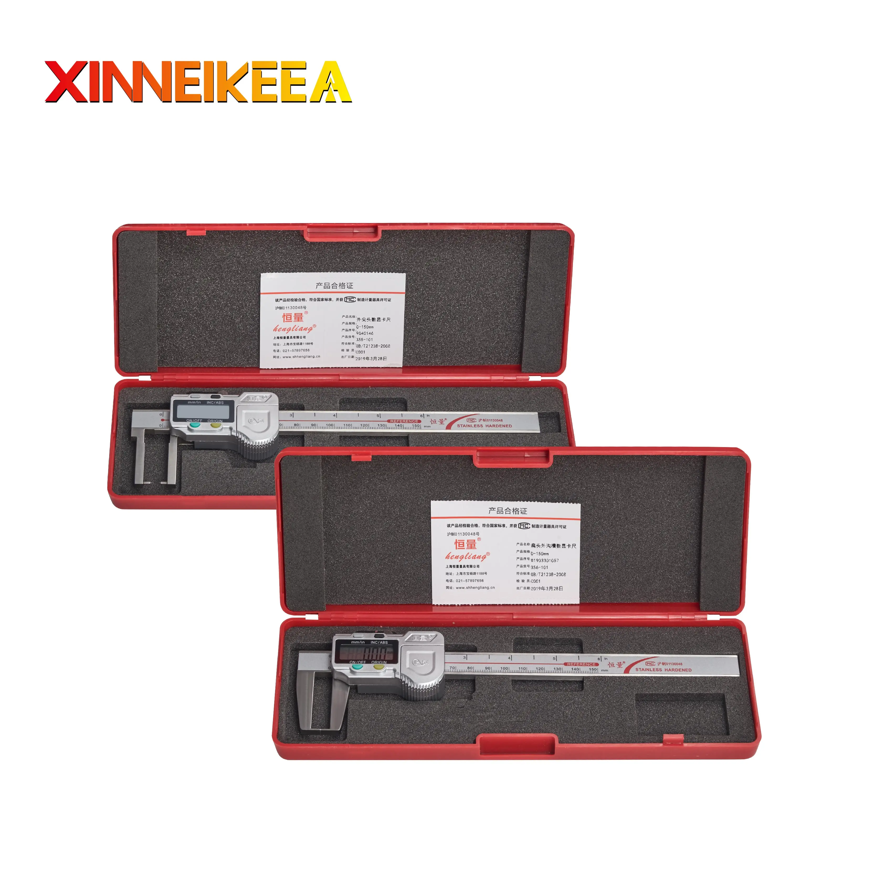 Цифровой штангенциркуль измерительные приборы внешняя канавка цифровой