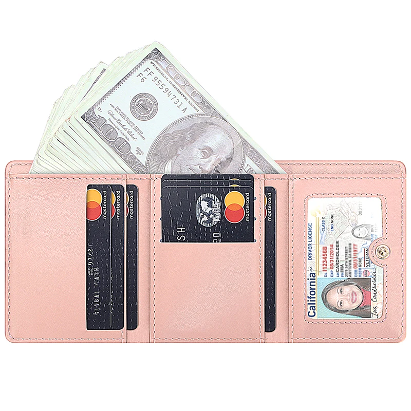 

Small Women Wallet Animal Short Women's Wallet Card Holder Girls Mini Wallet Woman Fashion Lady Coin Purse for Female Clutch Bag