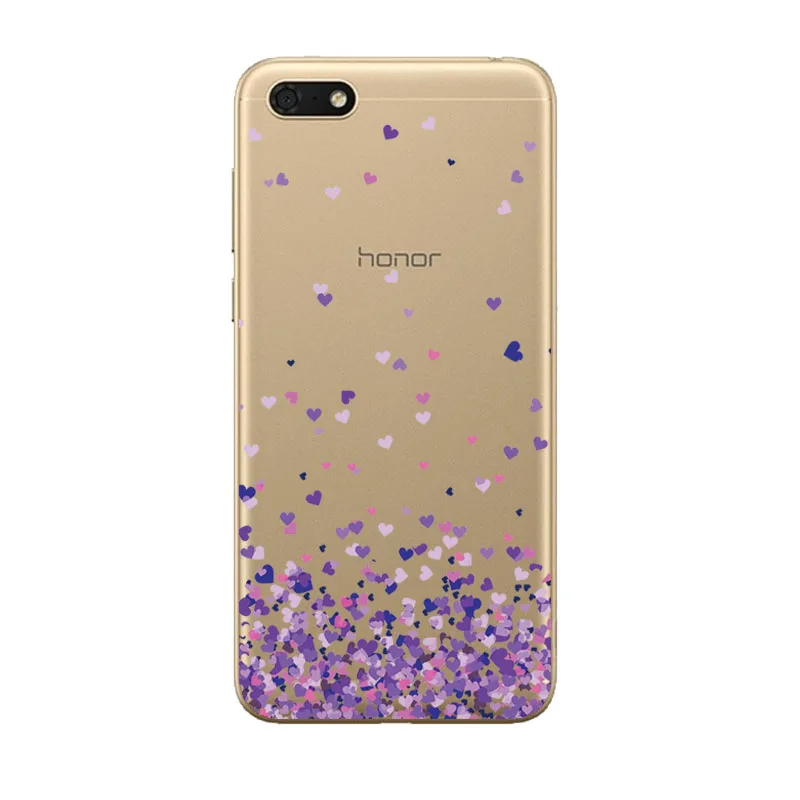 Silicone phone Case For Huawei Honor 7A 5.45&quot inch Soft Tpu Phone shell for Y5 2018 DUA L22 Russian version |