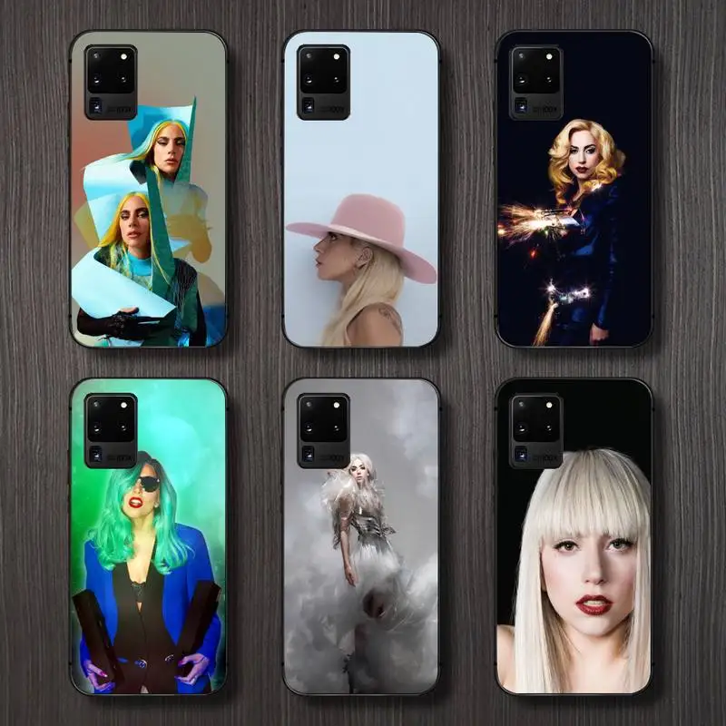 

lady gaga Korean famous singer Phone Case For Samsung galaxy A S note 10 12 20 32 40 50 51 52 70 71 72 21 fe s ultra plus