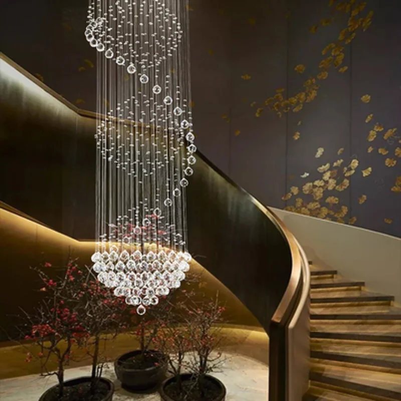Современные хрустальные люстры для украшения дома роскошные светильники