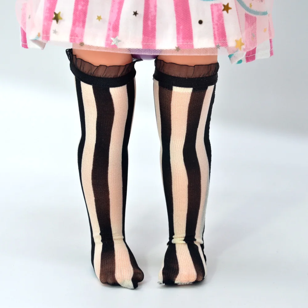 Модные длинные чулки для куклы 16 дюймов 1/4 BJD аксессуары подарок девочки | Игрушки