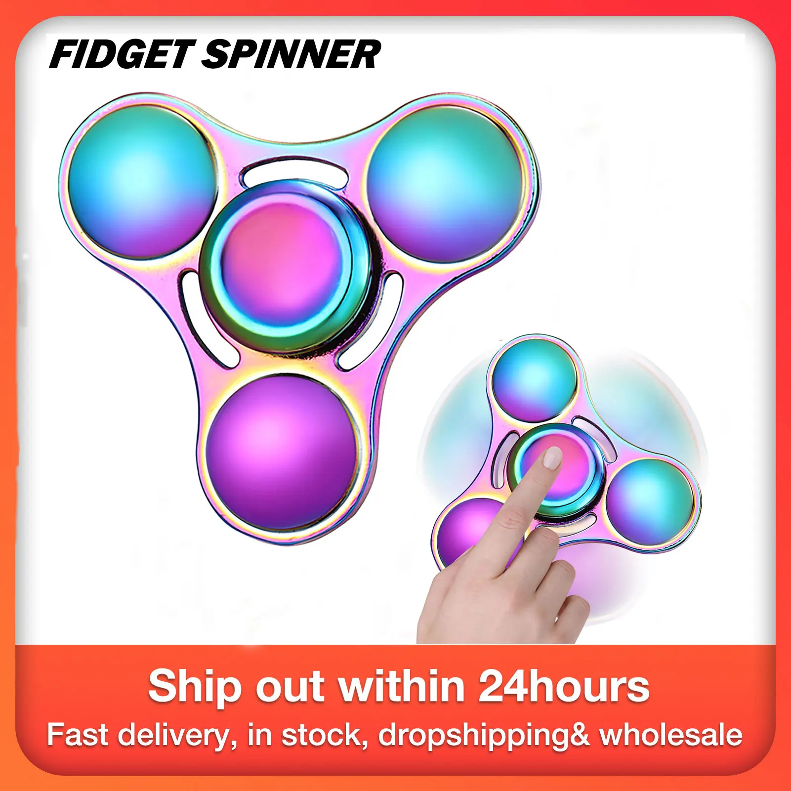 

Fidget Spinner Toys Zinc Alloy Metal Fidget Spinner Metal Bearing Edc Finger Spinner Hand Antistress Toys For Children Спинер