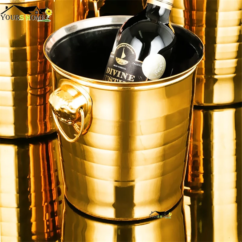 Лоток для льда из нержавеющей стали с тигровой головкой 3 л/5 л/7 л | Дом и сад