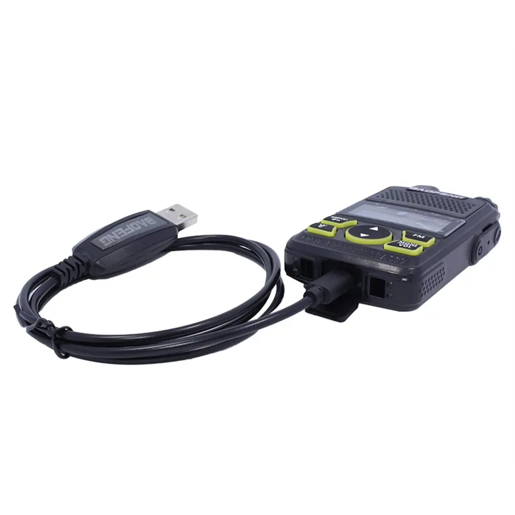 

For Baofeng BF-T1 Accessories USB Programming Cable + CD Firmware For BF-T1 Mini Walkie Talkie BF-9100 Mobile Radio BFT1