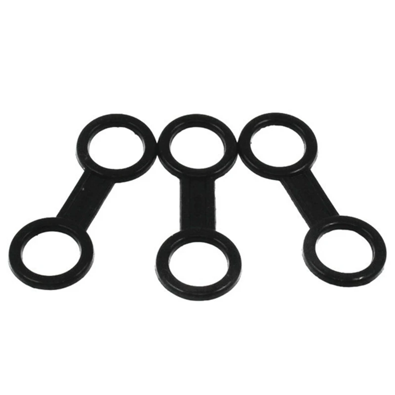 Зажимы для ремешка маски для подводного плавания из силикона, комплект из 8 штук.