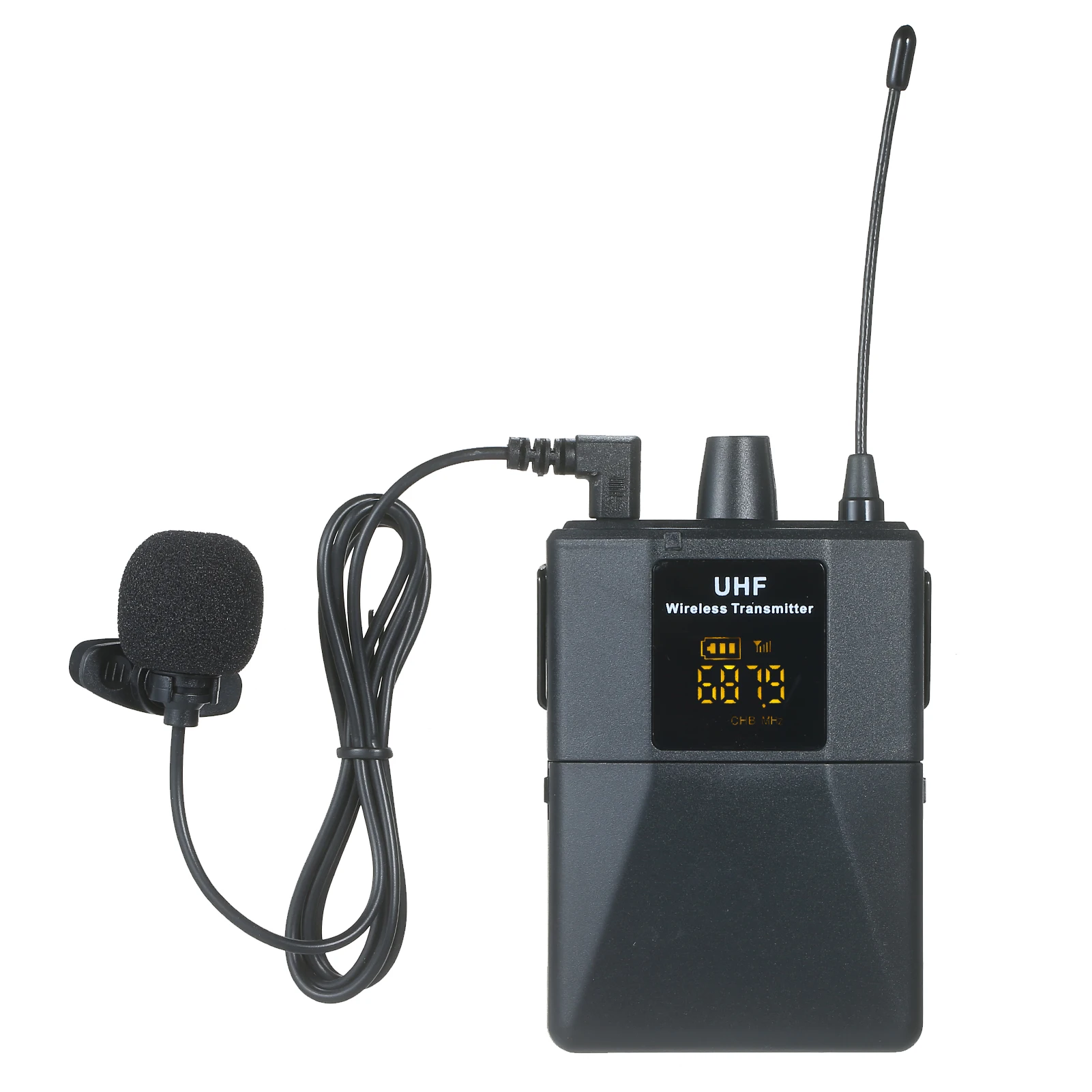 

Портативный микрофон UHF с 1 приемником 2 передатчика 2 петличный микрофон 2 гарнитуры микрофон перезаряжаемый приемник