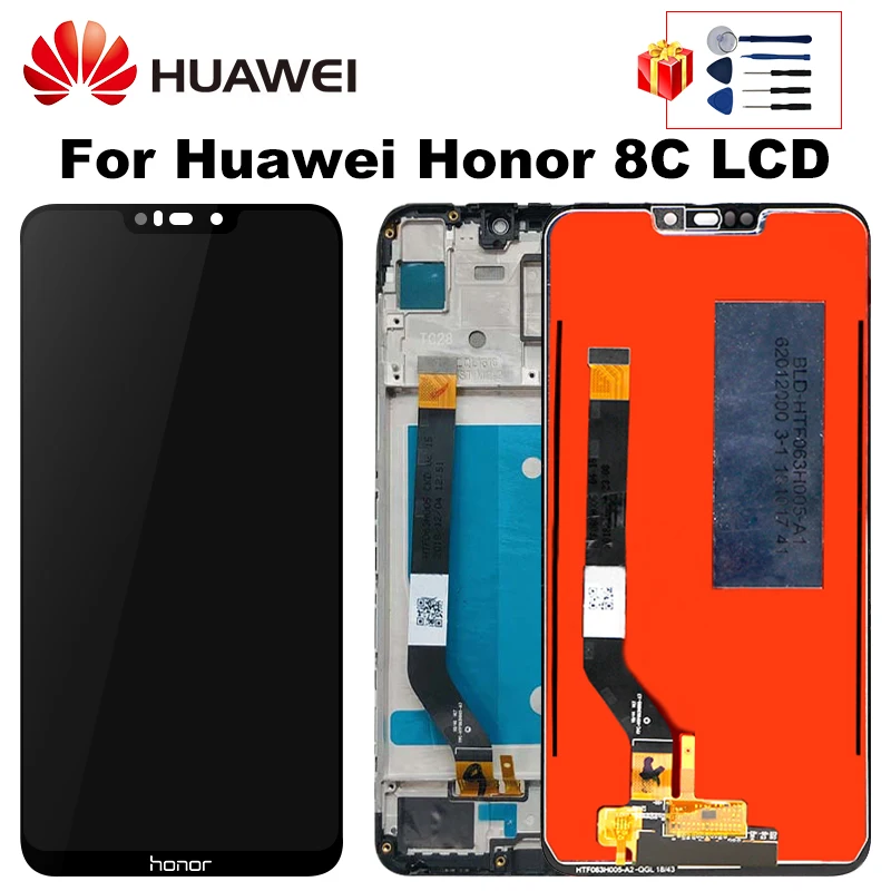 6 26 ''для Huawei Honor 8C ЖК дисплей сенсорный экран дигитайзер Запасные части для BKK