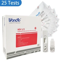 wondfo 25 tests one step hiv 12 whole bloodserumplasma test