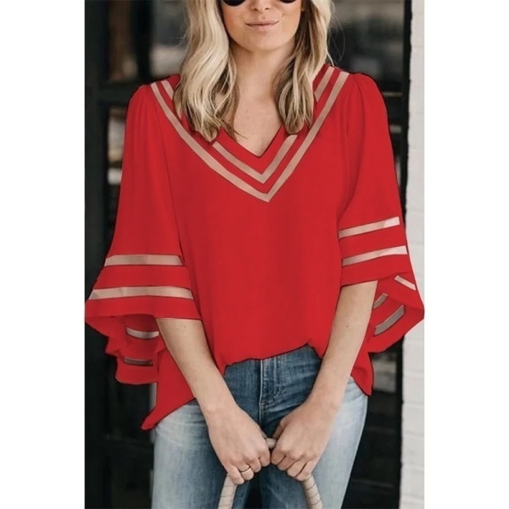 Для женщин шифоновое платье верхняя одежда модная свободная с коротким рукавом