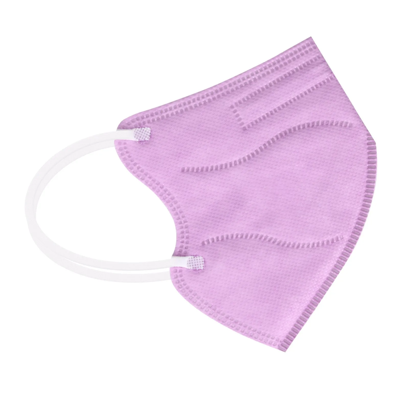 

25pc Kids Protec Face Masks For Child Pure Color Adjustable Pm2.5 Reuse Mouth Mask Dustproof Baby Masques No Decoration