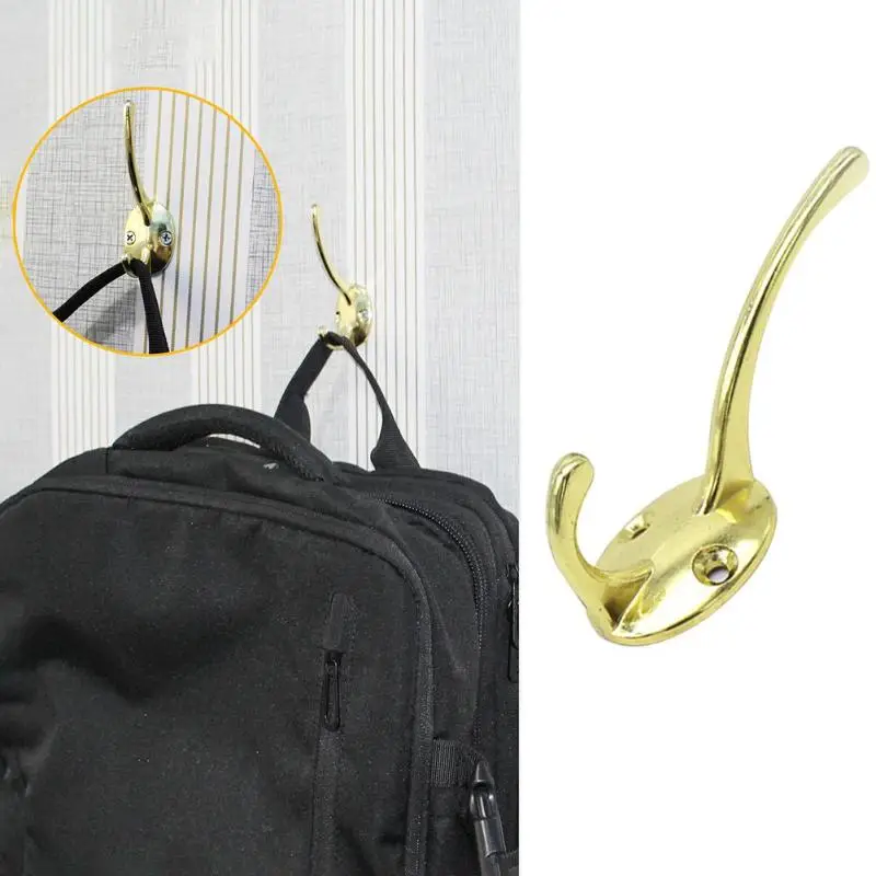 Цинковый сплав крючок для хранения винтажная настенная вешалка винтовые крючки