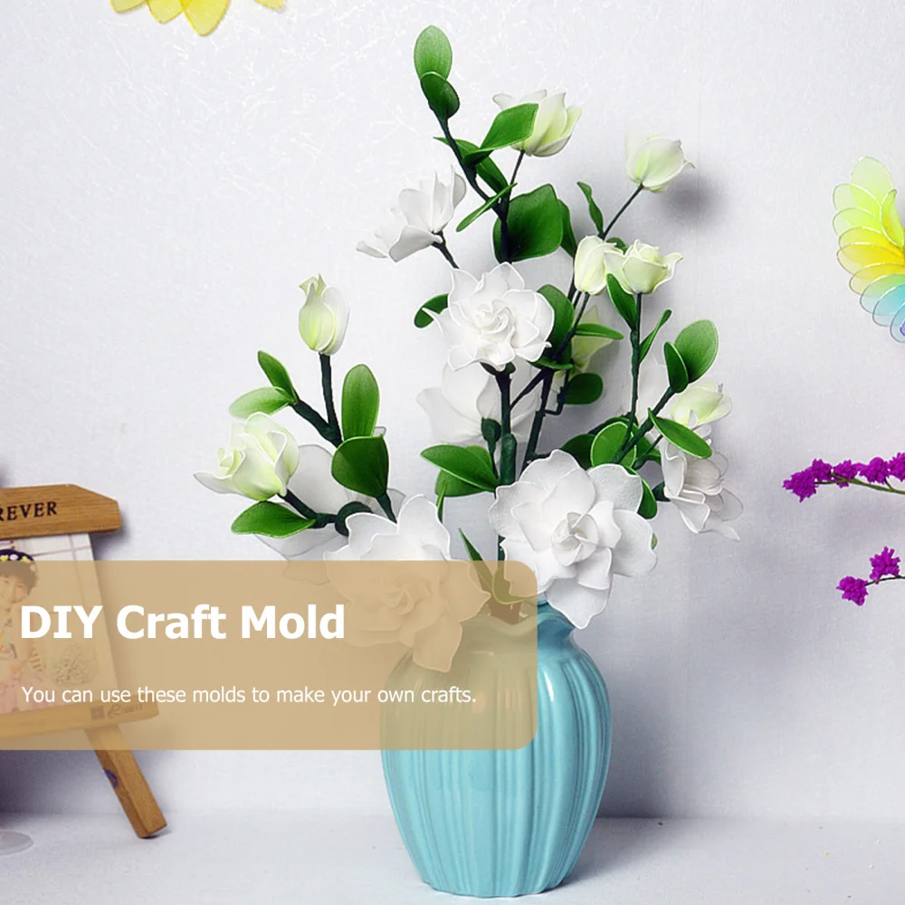 

16Pcs Flower Mold Sleeves Simple Petal Making Molds Petal Art Molds