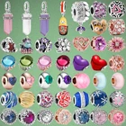 Подвеска-амулет женская из серебра 925 пробы с бусинами