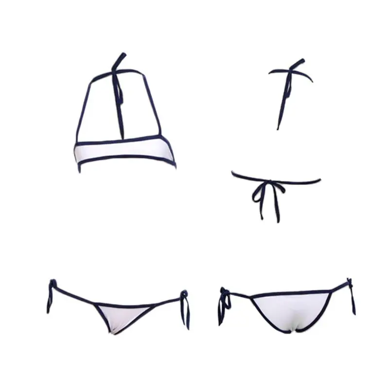 Женское Эротическое Микро Бикини для косплея нижнее белье сексуальный топ труба