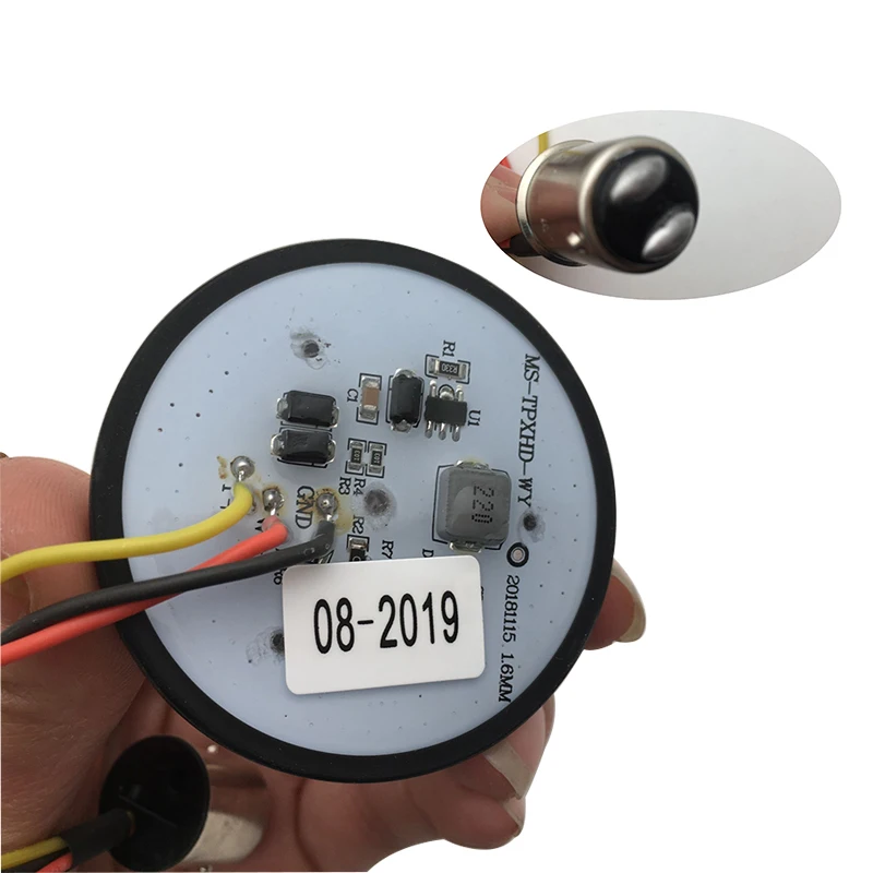 Лампа указателя поворота Bullet 1156 1157 светодиодные вставки для мотоцикла H arley Touring