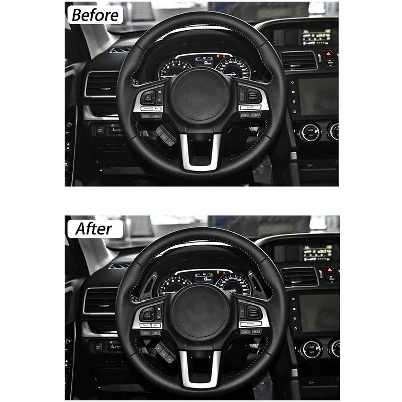 Рулевое колесо Paddle Shifter расширение для Subaru Forester XV BRZ WRX &amp углеродное волокно